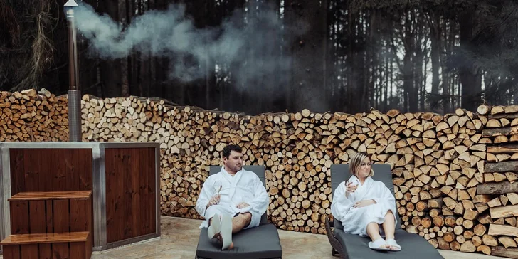 Pobyt na južných Čechách: polpenzia 120-minútový vstup do wellness