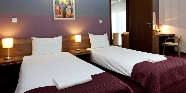 4* hotel v Krakove so stravou a vstupmi do susediaceho aquaparku