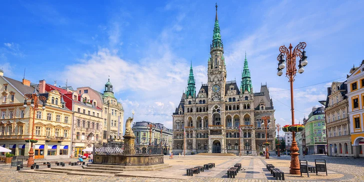 Pobyt v pokojnej časti Liberca: dizajnový hotel s raňajkami, prípadne aj s jednou večerou