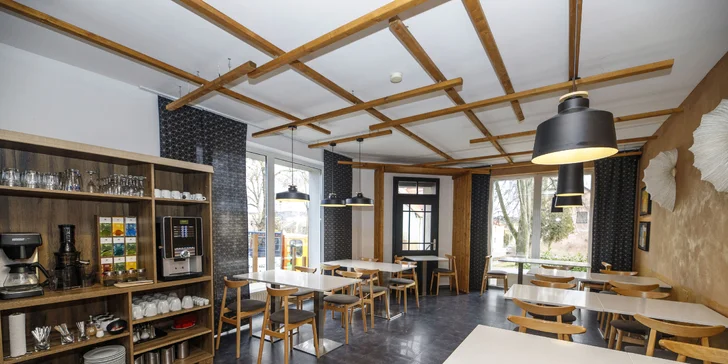 Pobyt v pokojnej časti Liberca: dizajnový hotel s raňajkami, prípadne aj s jednou večerou
