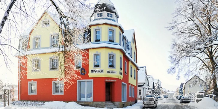 Pobyt v pokojnej časti Liberca: dizajnový hotel s raňajkami, prípadne aj s jednou večerou