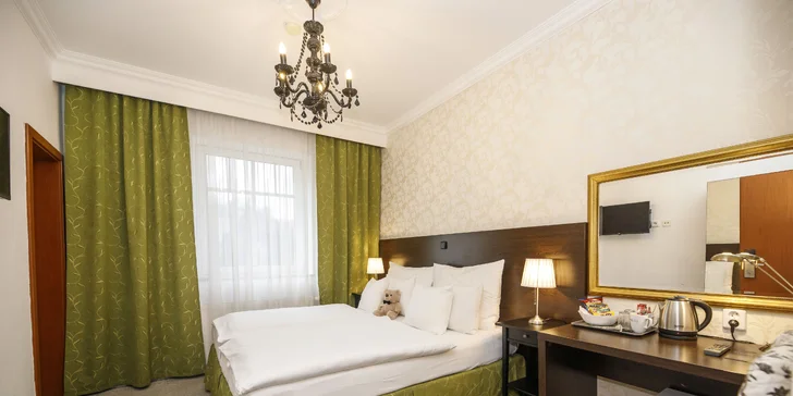 Pobyt v pokojnej časti Liberca: dizajnový hotel s raňajkami, prípadne aj s jednou večerou