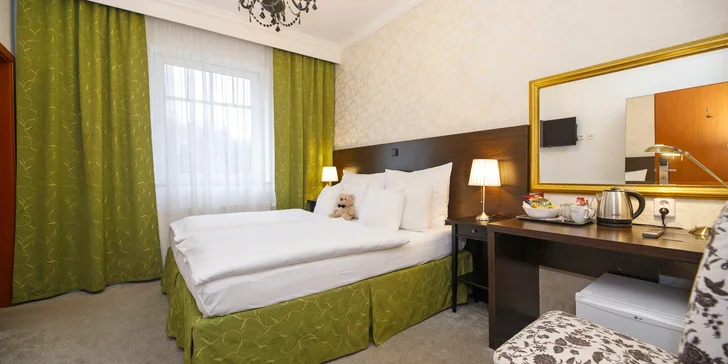 Pobyt v pokojnej časti Liberca: dizajnový hotel s raňajkami, prípadne aj s jednou večerou