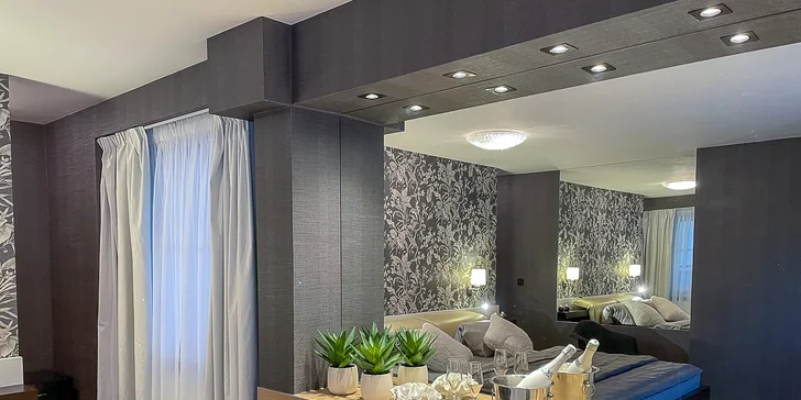 Romantika v Ml. Boleslavi pri Českém raji: raňajky, wellness aj izby so súkromnou vírivkou a saunou