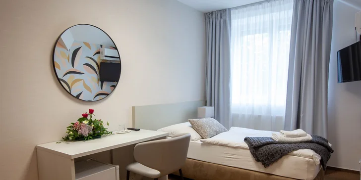 Romantika v Ml. Boleslavi pri Českém raji: raňajky, wellness aj izby so súkromnou vírivkou a saunou