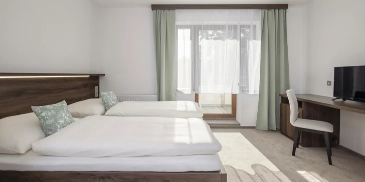 Relax pri Máchovom jazere: privátne wellness alebo vírivka, v cene raňajky alebo polpenzia