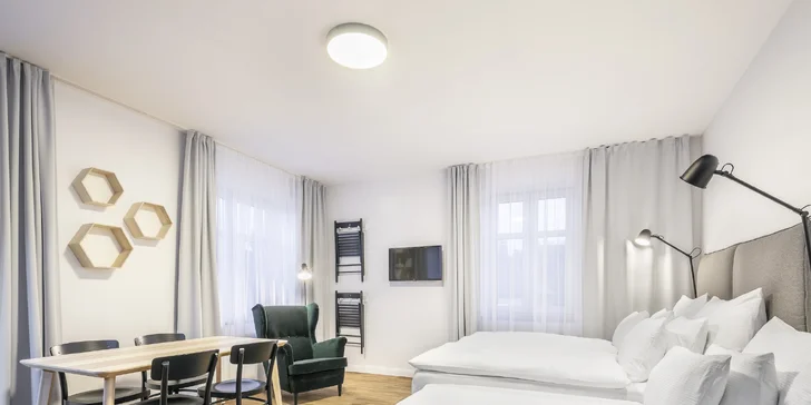 Moderné apartmány v Liberci v blízkosti Babylonu aj námestia s radnicou
