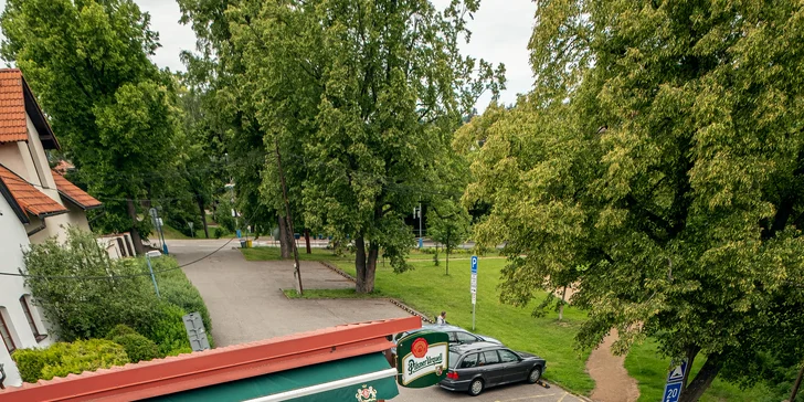 Pobyt v hoteli neďaleko Prahy s raňajkami a poctivou reštauráciou
