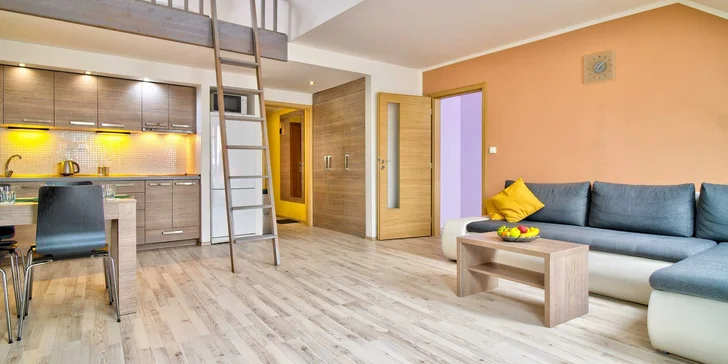 Pobyt v moderných apartmánoch v centre Hradca Králové s možnosťou raňajok