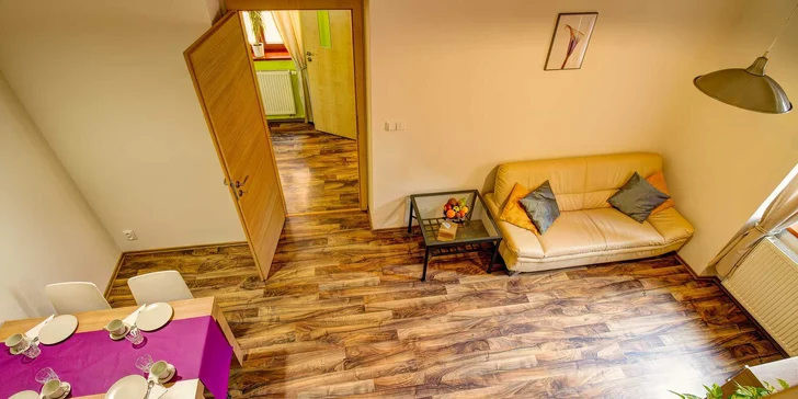 Pobyt v moderných apartmánoch v centre Hradca Králové s možnosťou raňajok