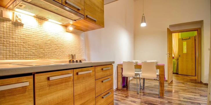 Pobyt v moderných apartmánoch v centre Hradca Králové s možnosťou raňajok