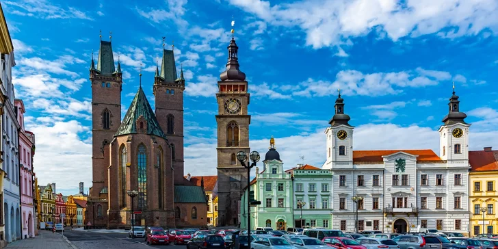 Pobyt v moderných apartmánoch v centre Hradca Králové s možnosťou raňajok