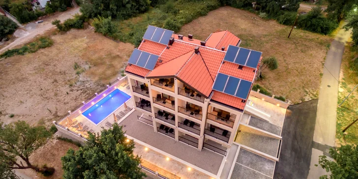 Luxusné apartmány v Petrovaci: vonkajší bazén, skvelá poloha kúsok od pláže