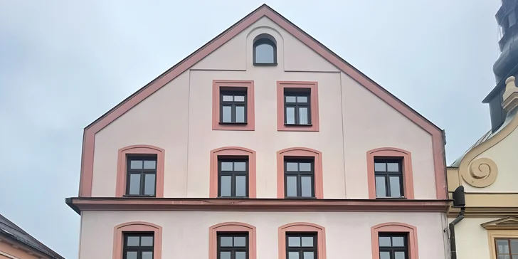 Pohoda v centre Českej Třebovej s bohatými raňajkami pre 1 alebo 2 osoby