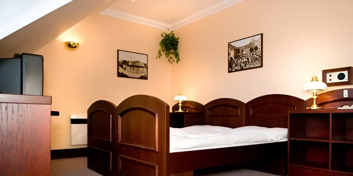 Pohoda v centre Českej Třebovej s bohatými raňajkami pre 1 alebo 2 osoby