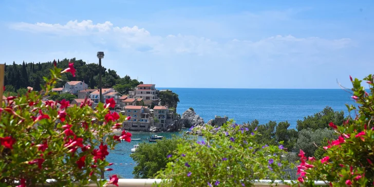 Čierna Hora - Sveti Stefan: plne vybavené apartmány až pre 6 osôb len kúsok od mora