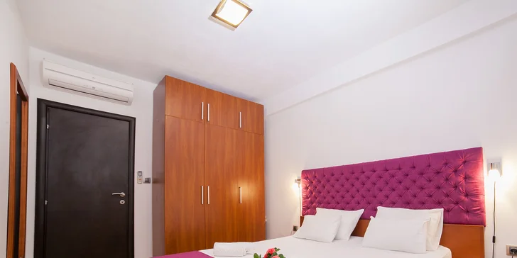 Čierna Hora - Sveti Stefan: plne vybavené apartmány až pre 6 osôb len kúsok od mora