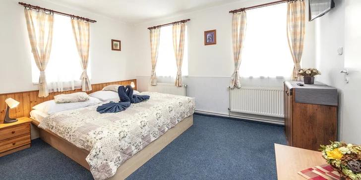 Dovolenka v srdci Krkonošského národného parku: pobyt s polpenziou pre dvoch aj rodinu