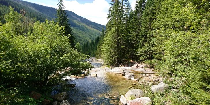 Krásy Krkonôš a Benecka: rodinný penzión s polpenziou a kartou zliav