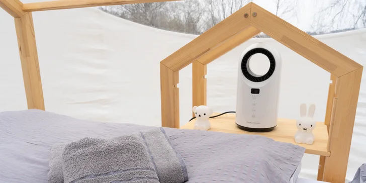 Parádny glamping V bublině: neobmedzený relax v saune a výhľad na hviezdy