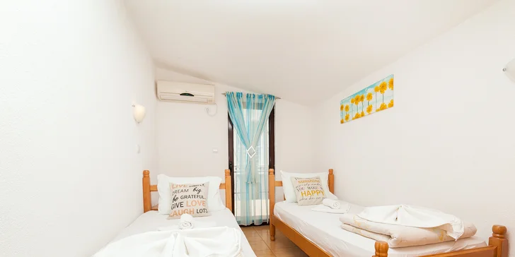 Dovolenka v Čiernej Hore: vybavené apartmány kúsok od mora až pre 5 osôb
