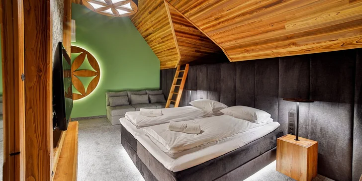Luxusné apartmány s vlastnou saunou aj vírivkou: výhľad na hory, raňajky až k dverám
