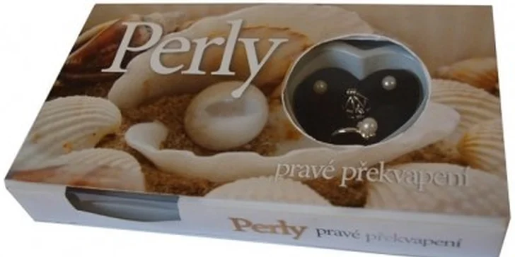 12,99 eur za perlu prianí z perlorodky s príveskom, náušnicami a prsteňom. Obdarujete svoju lásku mystickou perlou. Romantický valentínský darček!