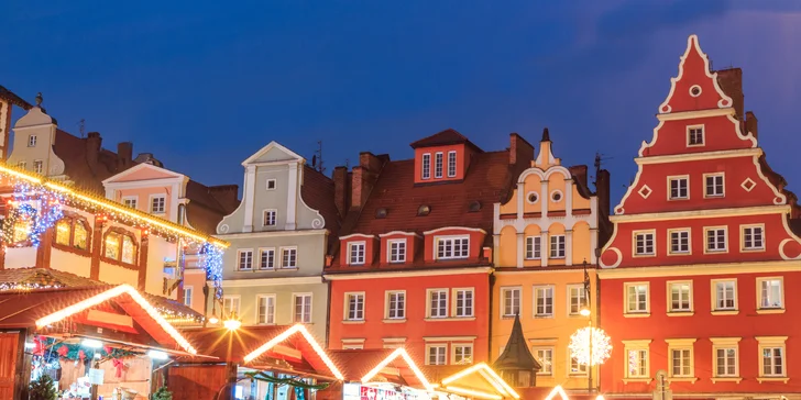 Adventný Krakov a Vroclav: punč, svetielka, rozprávková atmosféra aj štvorhviezdičkový wellness hotel