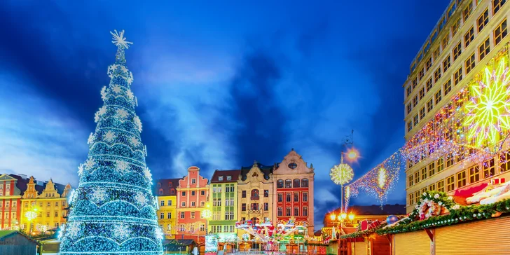 Adventný Krakov a Vroclav: punč, svetielka, rozprávková atmosféra aj štvorhviezdičkový wellness hotel