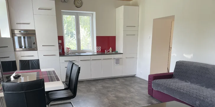 Wellness apartmán na hranici národného parku Brdy s vonkajšou vírivkou aj infrasaunou