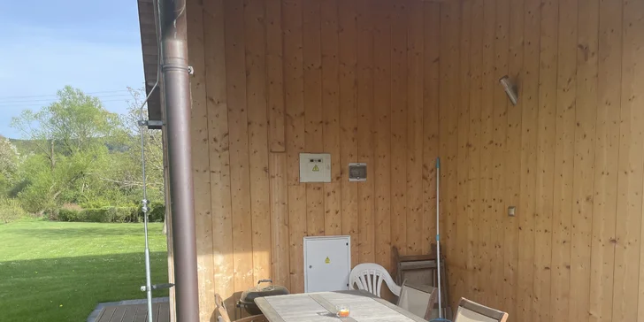Wellness apartmán na hranici národného parku Brdy s vonkajšou vírivkou aj infrasaunou