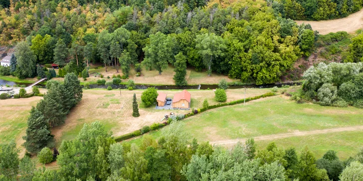 Wellness apartmán na hranici národného parku Brdy s vonkajšou vírivkou aj infrasaunou