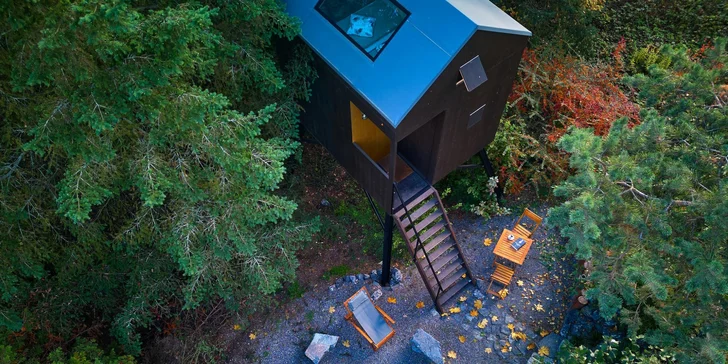 Pohoda v útulnom posede v Prahe pri lese pre 2-3 osoby, parkovanie zdarma