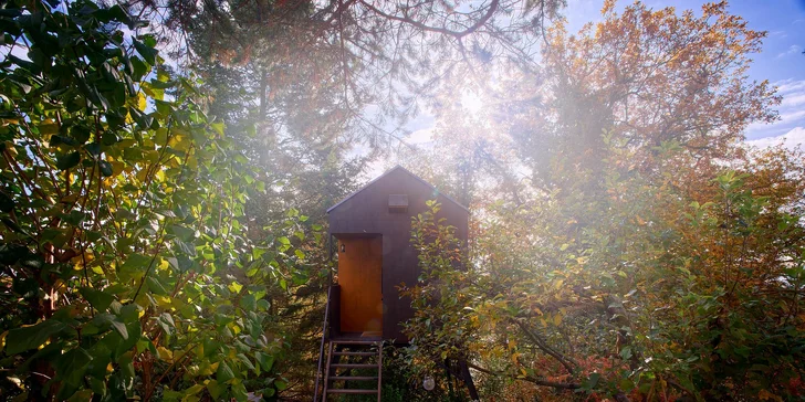 Pohoda v útulnom posede v Prahe pri lese pre 2-3 osoby, parkovanie zdarma