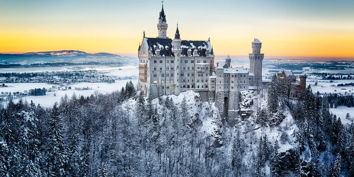 Spoznajte zámky ako z rozprávky: Neuschwastein, Linderhof aj čarovný Hohenschwangau