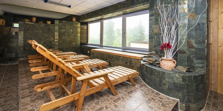 Pobyt v Krkonošiach: polpenzia s nápojmi pri večeri a neobmedzený wellness