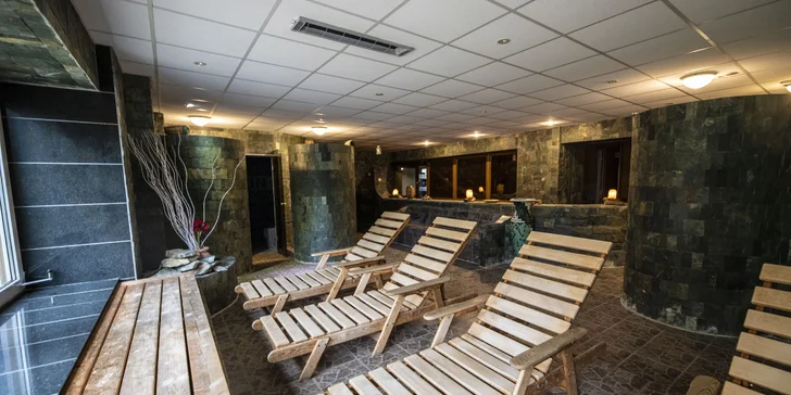 Pobyt v Krkonošiach: polpenzia s nápojmi pri večeri a neobmedzený wellness