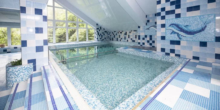 Pobyt v Krkonošiach: polpenzia s nápojmi pri večeri a neobmedzený wellness