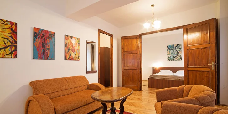 Romantický pobyt v Banskej Štiavnici s raňajkami či polpenziou aj relax vo wellness