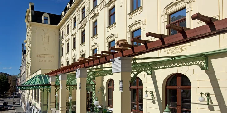 Relaxačný pobyt v Clarion Grandhoteli Zlatý Lev**** v srdci Liberca: raňajky alebo polpenzia aj wellness