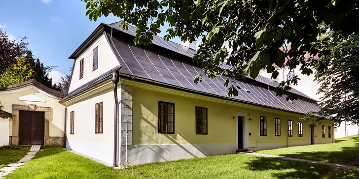 Ubytovanie na zámku v Žďári nad Sázavou a vstupenka do Múzea novej generácie