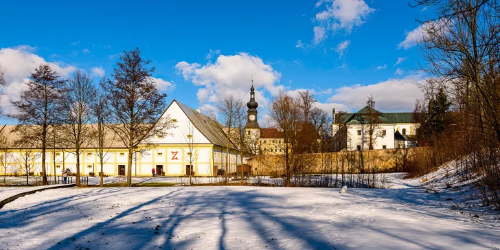 Ubytovanie na zámku v Žďári nad Sázavou a vstupenka do Múzea novej generácie