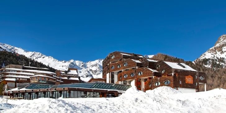 Talianske Alpy a ľadovec Schnalstal: hotel pri zjazdovke s polpenziou, wellnessom aj aktivitami pre deti