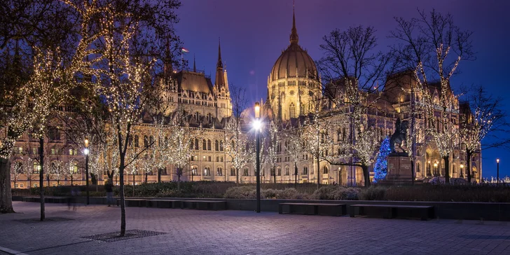 Advent v Budapešti: Vianočné trhy, prehliadka mesta aj možnosť plavby loďou