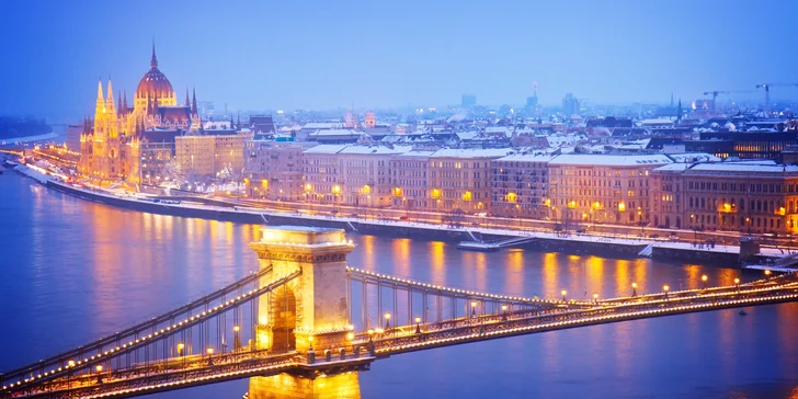 Advent v Budapešti: Vianočné trhy, prehliadka mesta aj možnosť plavby loďou