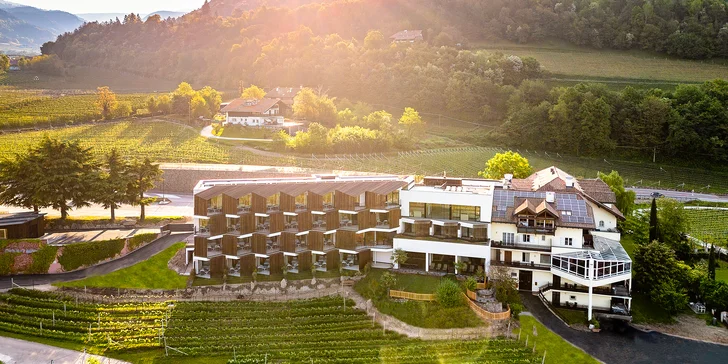 Údolie Adige: hotel s vlastnou vinicou, neobmedzený wellness, polpenzia a karta výhod