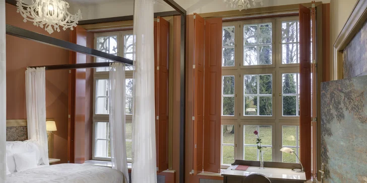Rozprávka v 5* Chateau Herálec: raňajky a wellness neobmedzene, na výber aj gurmánsky pobyt