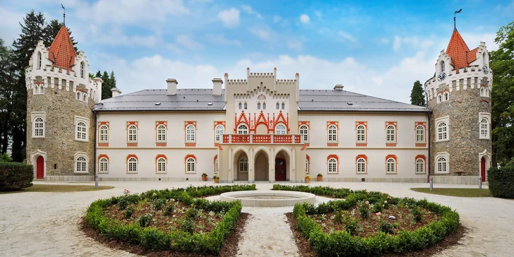 Rozprávka v 5* Chateau Herálec: raňajky a wellness neobmedzene, na výber aj gurmánsky pobyt