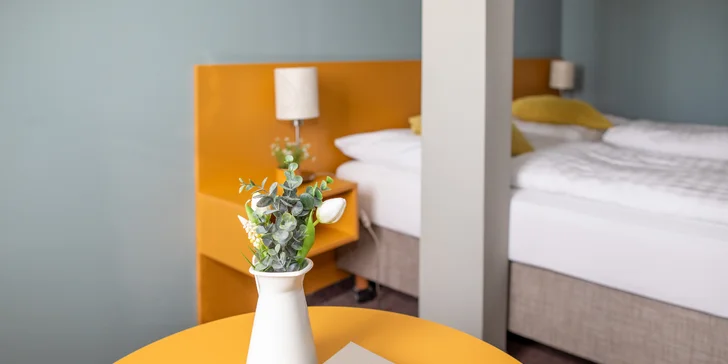 Český raj na pohľad: hotel v historickom centre mesta Mladá Boleslav, raňajky, výlety