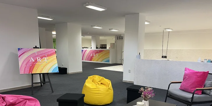 Zážitkové maľovanie pre 1 až 8 osôb: malý a stredný obraz alebo pokladnička 3D medvedík